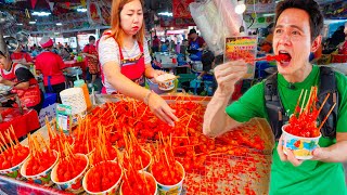 Thai Street Food Tour 🇹🇭 BEST FOOD at Chatuchak Weekend Market Bangkok [upl. by Stempien]