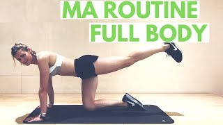 ROUTINE FULL BODY 30 min  sans matériel  by Lucile Woodward [upl. by Ardnued]