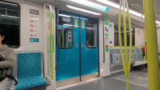 Inside a carriage of a metro Chatswood to Tallawong Sydney [upl. by Norrag124]