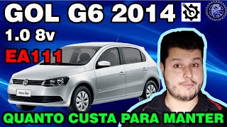 GOL city 2014 10 8v EA111  QUANTO CUSTA para manter [upl. by Anelem]