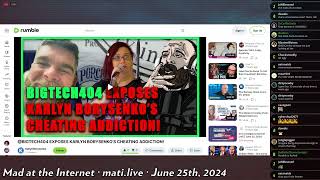 thirsty Karlyn Borysenko wants some BigTech  Mad at the Internet June 25 2024 [upl. by Beckman437]