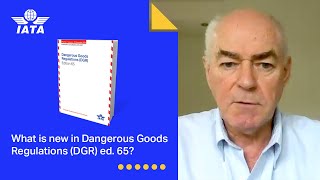 What is new in the 2024 IATA Dangerous Goods Regulations DGR ed 65 [upl. by Odarbil]