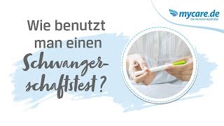 Wie benutzt man einen Schwangerschaftstest [upl. by Lavinia819]