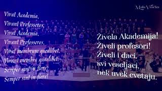 Gaudeamus Igitur – STUDENTSKA HIMNA Tekst [upl. by Shivers]