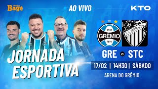 AO VIVOJORNADA DO BAGÉGRÊMIO X SANTA CRUZDIRETO DA ARENA [upl. by Ahsienak]