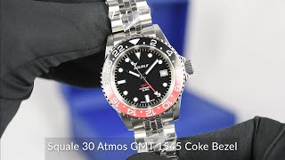 Squale 30 Atmos GMT 1545 Coke Bezel [upl. by Russom]