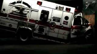 Ambulance Crash Test  Frontal Collision [upl. by Cornel]