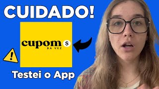 CUPOM DA VEZ ⛔É GOLPE⛔ Cupom da Vez Funciona Cupom da Vez Site Oficial  Aplicativo Cupom da Vez [upl. by Buschi]