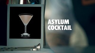 ASYLUM COCKTAIL DRINK RECIPE  HOW TO MIX [upl. by Levram153]