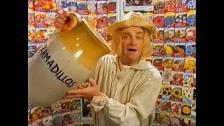 Dime Bar Commercial Armadillos Starring Harry Enfield  1995 UK [upl. by Vanni]