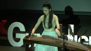 Chinese Zither Performance  Lily Liu  TEDxGunnHighSchool [upl. by Eisele487]