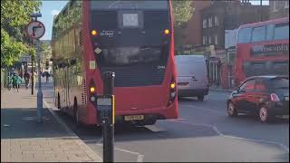 Buses in Camberwell Green 03092023 [upl. by Yeorgi657]