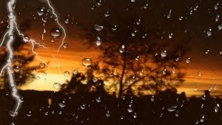 ▶️ Wind Rain And Thunder Sound Effects Storm Ambience 12 Hours 🌏 [upl. by Rosella]