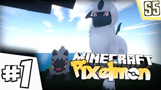 Minecraft Pixelmon  “SPOOPY START”  Minecraft Pokemon Mod Part 1 [upl. by Gere]