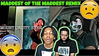 🇬🇧 X 🇦🇺 🔥  BURNER FT TINY BOOST M24 AM amp ONEFOUR  MADDEST OF THE MADDEST REMIX REACTION [upl. by Arihsak]