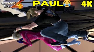 Tekken 4 HD  Paul Phoenix [upl. by Noslen]