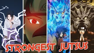 25 Strongest Jutsu in Naruto Universe Ranked [upl. by Corie]