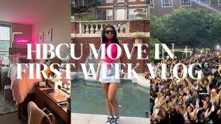 howard university move in vlog  hbcu freshman edition  college diaries 001 [upl. by Benita]