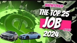 The Top 25 Highest Paying Jobs in the World [upl. by Rennob386]