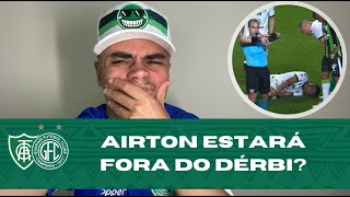 AméricaMG 3x0 Guarani  Goleada sofrida em Belo Horizonte e perda do jogador Airton por lesão [upl. by Sternick]