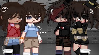 Gregory and Cassie meet FNaF 1 FNaF [upl. by Onihc]