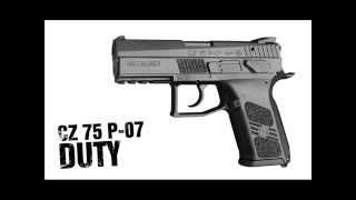 CZ 75 P07 Duty Conversion Steps [upl. by Follmer]