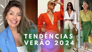 40 TENDÊNCIAS VERÃO 2024  MODA 2024 tudo o que vai usar neste verão cores 2024 calçados e moda [upl. by Nagard]