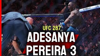 Israel Adesanya vs Alex Pereira 3  quotENOUGH STOP CELEBRATINGquot [upl. by Howarth]