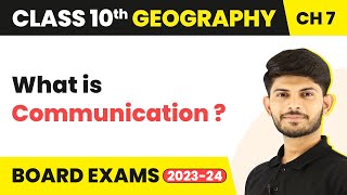 What is Communication  Lifelines of National Economy  Class 10 Geography Chapter 7 202324 [upl. by Aratahs]