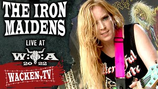 The Iron Maidens  Fear of the Dark  Live at Wacken Open Air 2022 [upl. by Nairret]