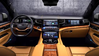 2022 Grand Wagoneer Interior amp Jeep Wagoneer Interior 2022  Options Colors and Price [upl. by Limay903]