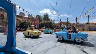 Luigis racers California Adventures Disneyland [upl. by Gnut]