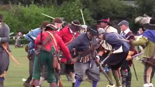 The Sealed Knot in Ashby de la Zouch 2018 [upl. by Esylle]