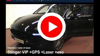 Detecteur radar laser en un Porsche Cayenne ehybrid [upl. by Dan]