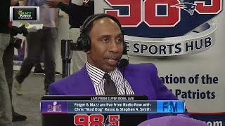 Stephen A Smith amp Chris Mad Dog Russo Join Felger amp Mazz at Radio Row [upl. by Akers]