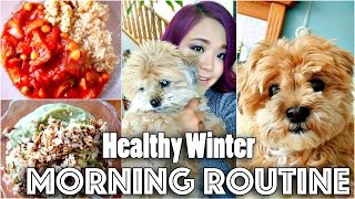 MORNING ROUTINE HEALTHY RECIPES  WINTER 2016 [upl. by Aire882]