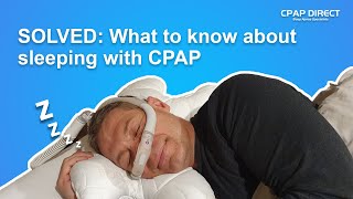 How to sleep with CPAP successfully [upl. by Brietta]