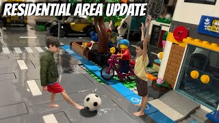 LEGO MOC Residential Update 1 Placement [upl. by Intihw]