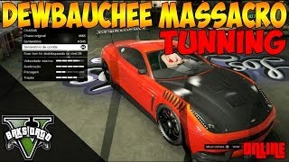 GTA V  ONLINE  TUNNING DEWBAUCHEE MASSACRO DLC HIGH LIFE 113 [upl. by Aicelet]