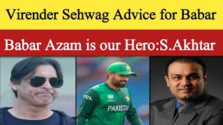 Babar Azam is a World Class PlayerVirender Sehwag Comes in the Support of Babar [upl. by Maurili]