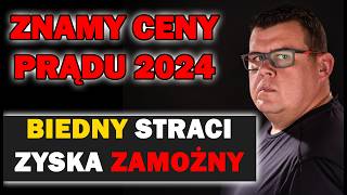 Biedny straci zyska ZAMOŻNY Ceny energii wzrosną Zyskają Ci co zużywają najwięcej… [upl. by Vada]