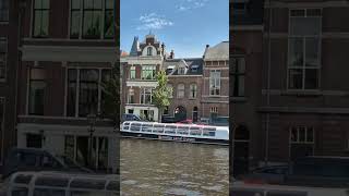 Haarlem Spaarne River historic centre [upl. by Anelis149]