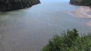 Bay of Fundy Tide Timelapse Fundy National Park [upl. by Alebasi357]