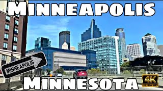 Minneapolis MN  USA’s Largest Major City In The North  Downtown Driving Tour [upl. by Aseena]