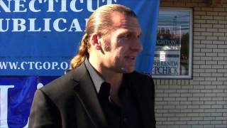 Paul Levesque aka Triple H Rallying Support for Linda [upl. by Namialus979]