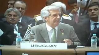 Discurso del Presidente Tabaré Vázquez en la XLIX Cumbre del MERCOSUR [upl. by Annawd]