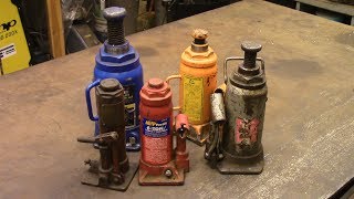 How to Repair a Hydraulic Jack [upl. by Ellennahs]