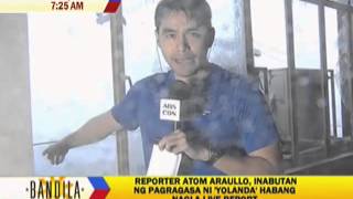 ABSCBN News team survives super typhoon [upl. by Holloway]