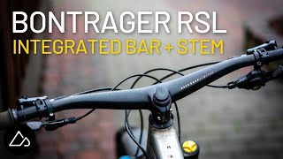 The Bontrager RSL Integrated MTB Cockpit Has a FlyingCar Look Review [upl. by Lavotsirc]