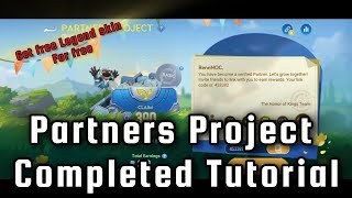 Honor of Kings  An easy way to Complete Partners Project Step by Step [upl. by Ayortal]